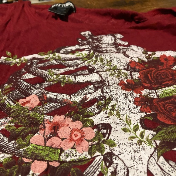 Hot Topic burgundy tank top - Picture 7 of 8